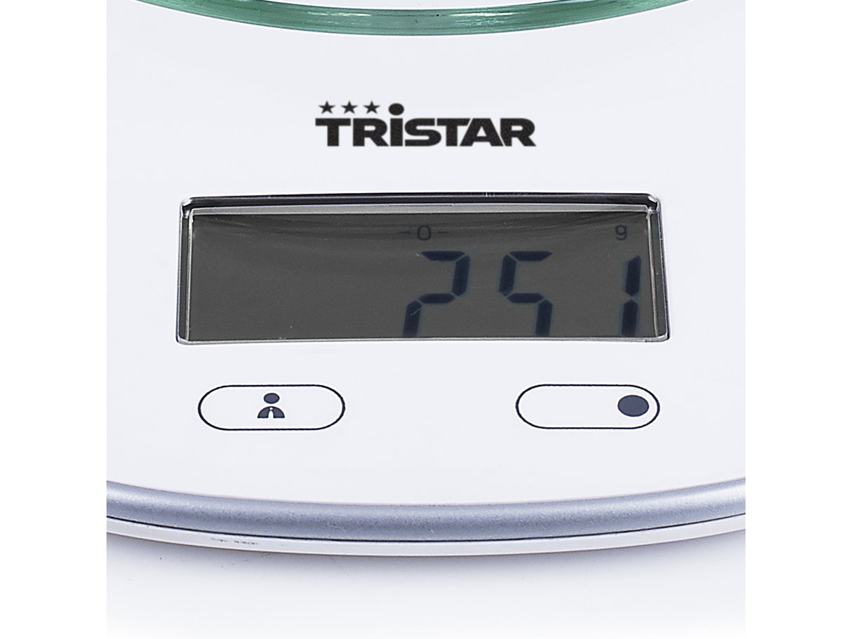 Báscula De Cocina Tristar Kw-2445, Blanca