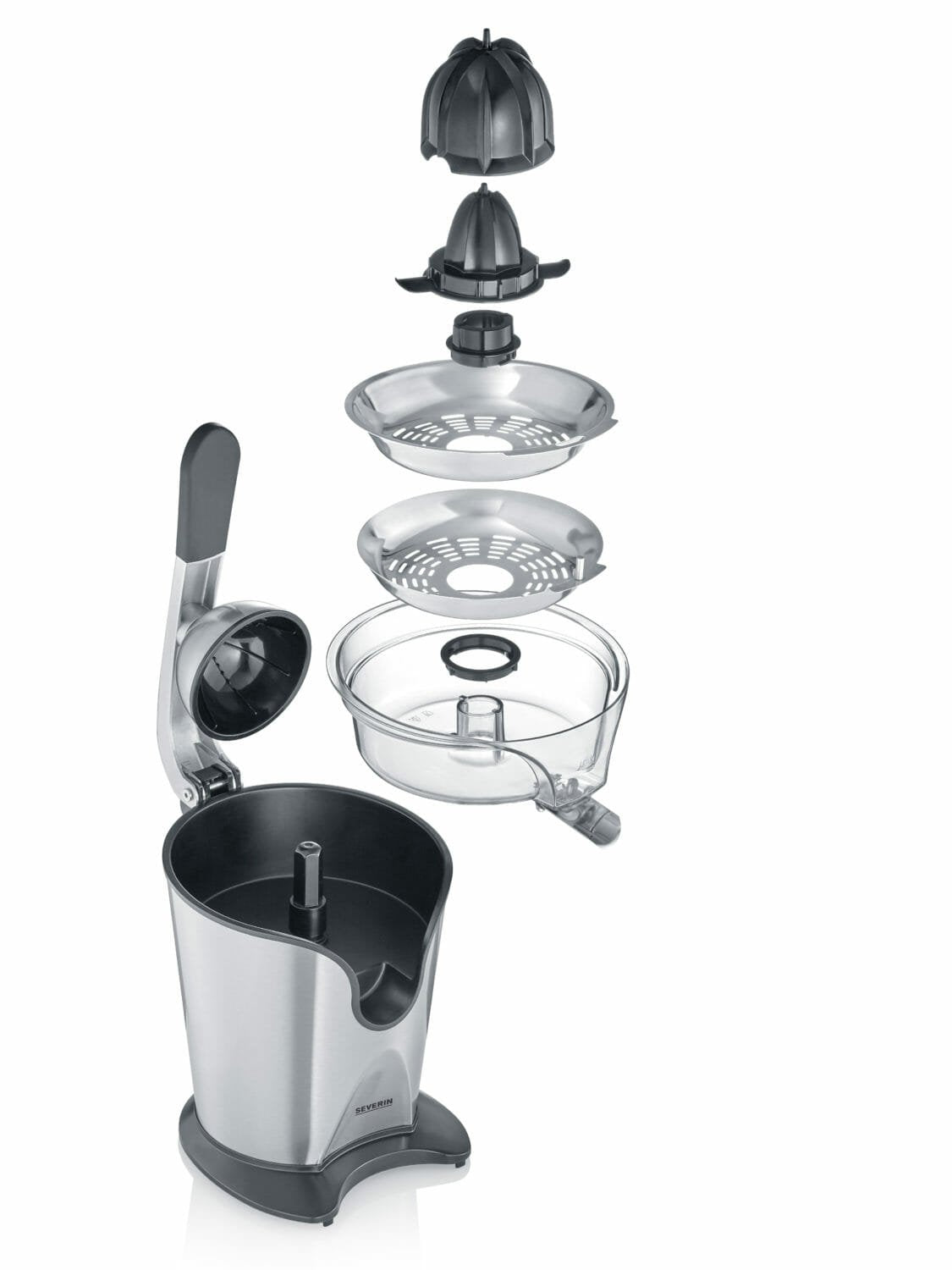 EAN 4008146038136 - Severin SEV CP 3544 ZITRUSPRESSE prensasde cítricos Acero inoxidable Negro, Acero inoxidable imagen 2