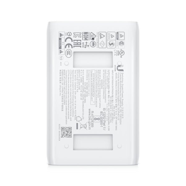 Ubiquiti U-Poe-At-Eu Supported 30w Poe Injector 802.3at