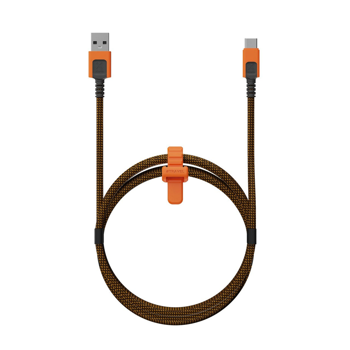 EAN 8718182278972 - Xtorm CXX2003 cable USB 1,5 m USB A USB C 60 W Negro, Naranja imagen 1