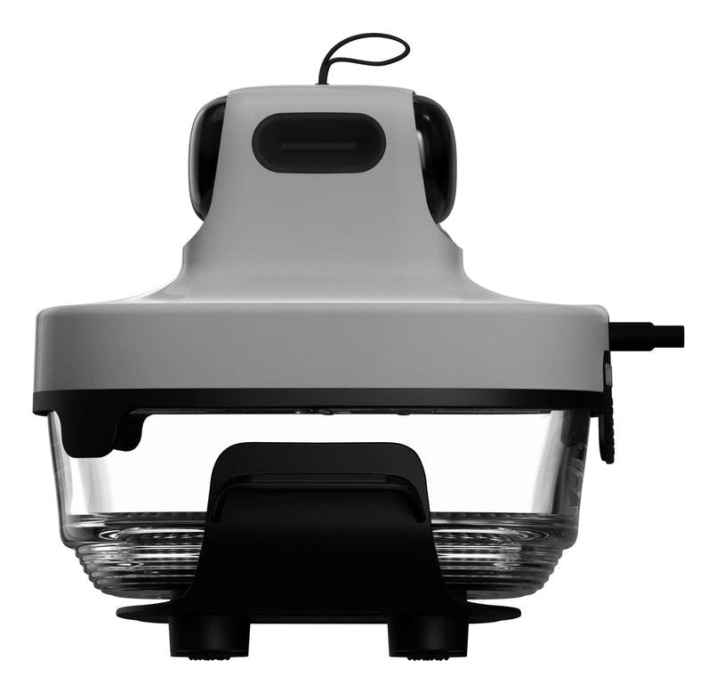 Dreame Tasti Sencillo Independiente 1500 W Freidora De Aire Caliente Negro, Transparente, Blanco