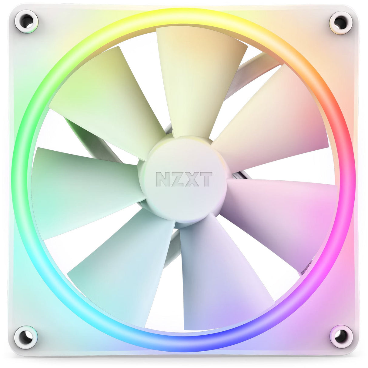 Ventilador Nzxt F140 Rgb Duo 14 Cm Blanco 1 Pieza(S)