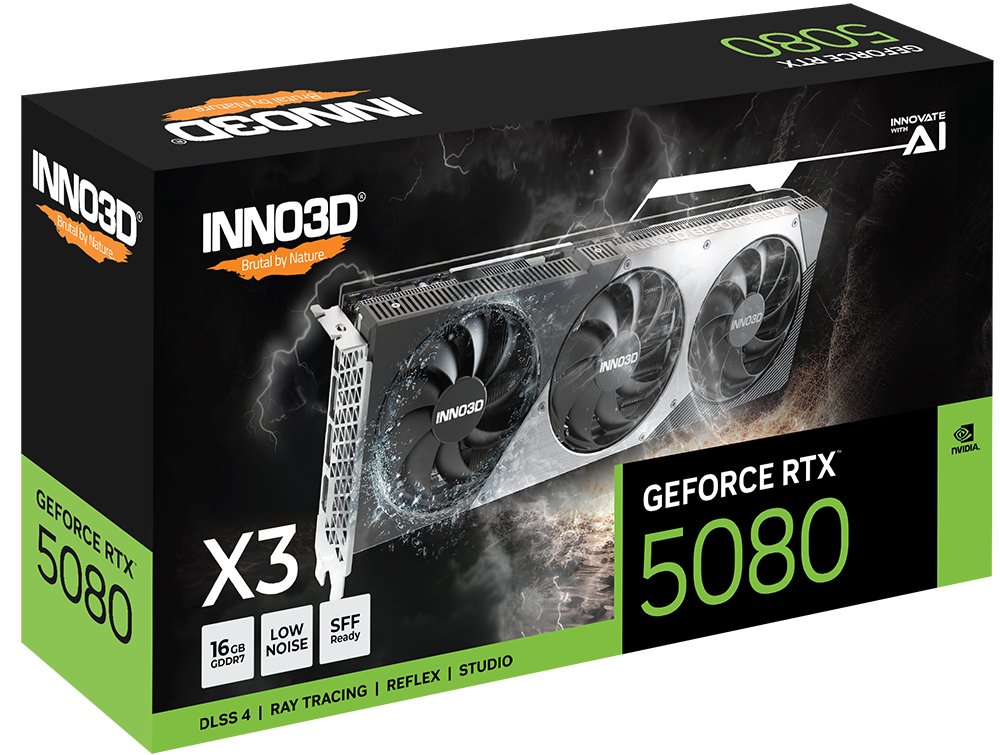 Tarjeta Gráfica Inno3d Geforce Rtx 5080 X3
