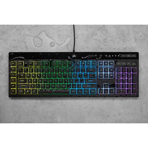 Corsair K55 Rgb Pro Teclado Juego Usb Qwerty Inglés De Ee. Uu. Negro