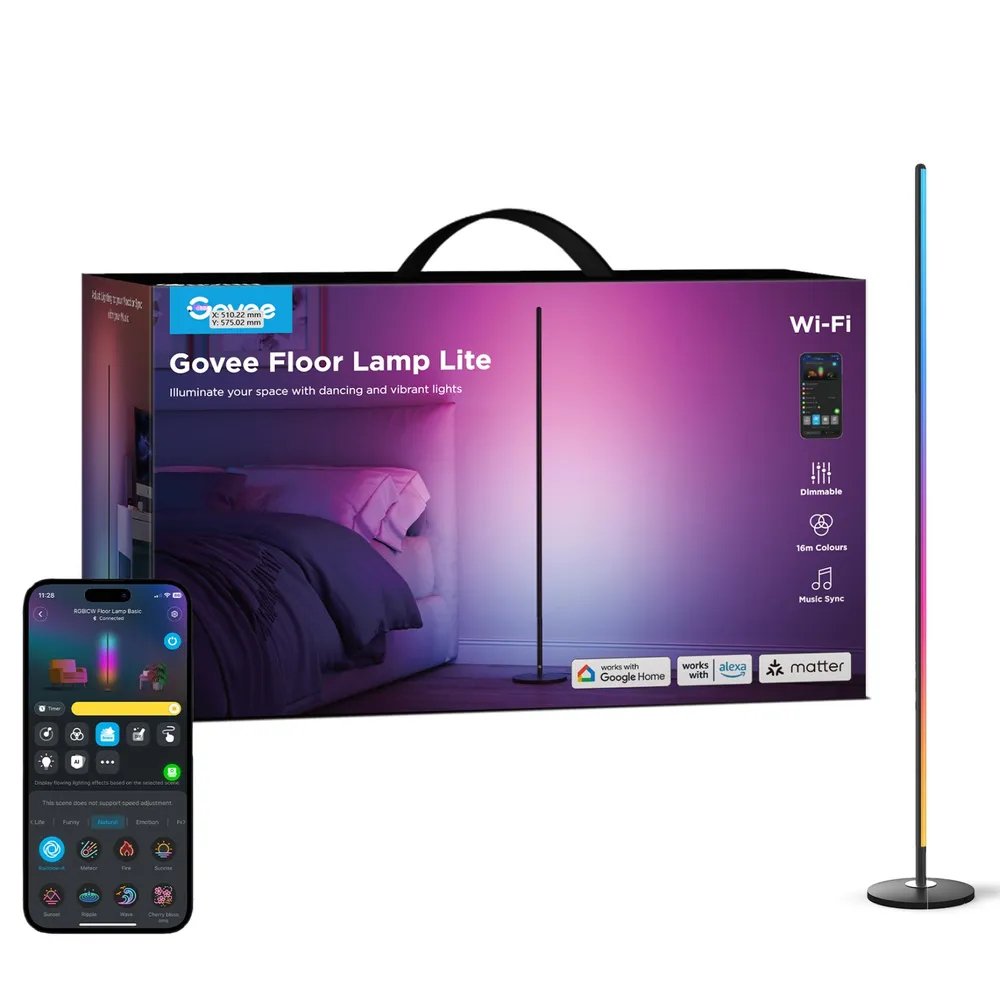 EAN 6974316996835 - Govee H8076 Lámpara de pie inteligente Wi-Fi/Bluetooth imagen 2