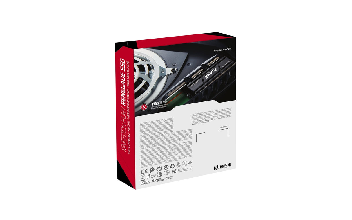 EAN 0740617331134 - Kingston Technology FURY Renegade 2 TB M.2 PCI Express 4.0 3D TLC imagen 5