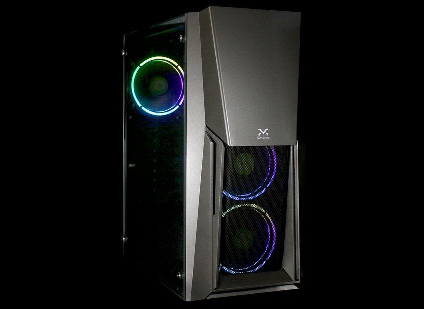 Caja Pc Droxio Gaming Burner Lat. Cristal Templad