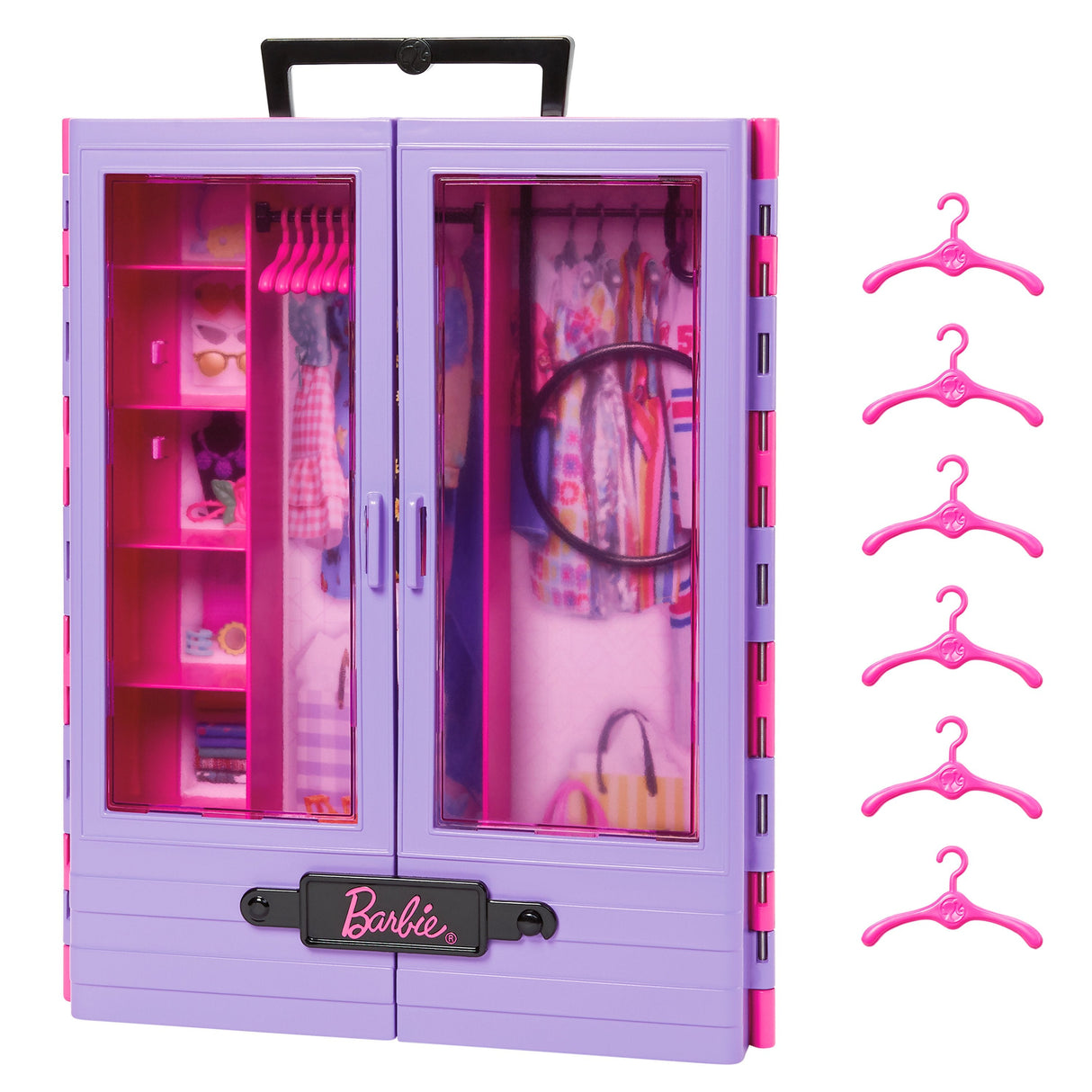 Barbie Barbie Armario, Muebles De Muñecas Rosa/Blanco Hjl65