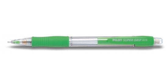 Pilot Portaminas H-185 Supergrip 0.5 Con Goma Verde Claro