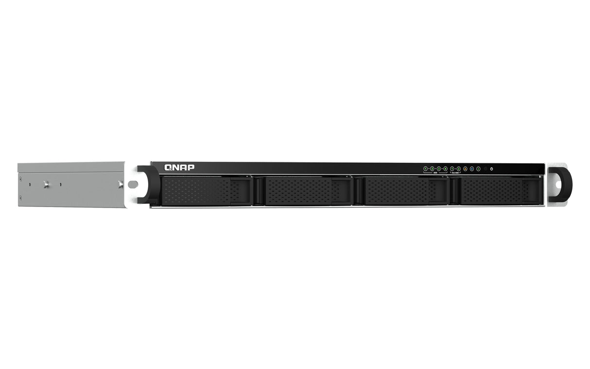 EAN 4711103082034 - QNAP TS-464eU NAS Bastidor (1U) Intel® Celeron® N5095 8 GB DDR4 0 TB QNAP Turbo System Aluminio, Negro imagen 3