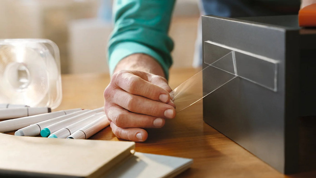 Cinta Doble Cara Universal Transparente, 3 M X 30 Mm