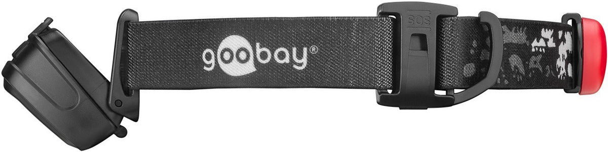 EAN 4040849583919 - Goobay 58391 linterna Negro, Rojo, Blanco Linterna con cinta para cabeza LED imagen 2