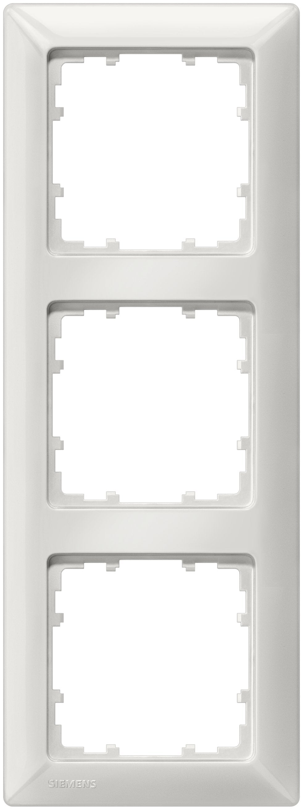 Siemens 5tg25530 Delta Line Rahmen 3fach 222x80mm Titanwei