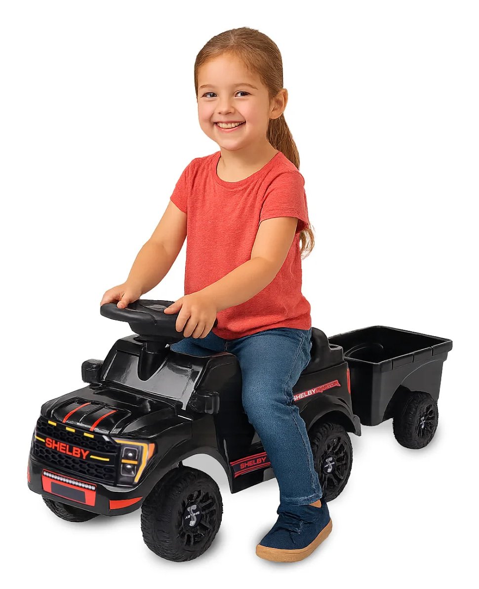 Jamara Rutscher Shelby Ford F-150 Raptor Con Anhänger Negro