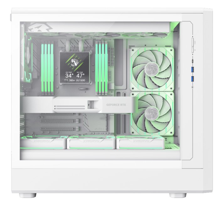 Caja Pc Gamemax Case Claw 460 Wh Atx