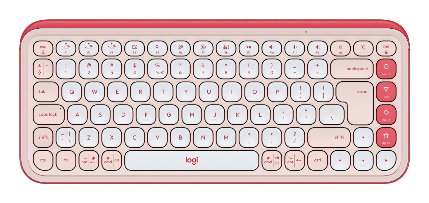 Logitech Pop Icon Keys Rosa