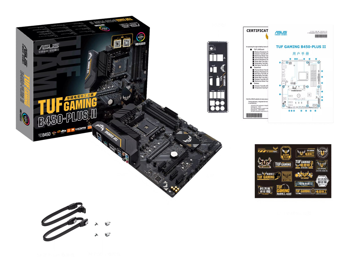 EAN 4718017957489 - ASUS TUF GAMING B450-PLUS II AMD B450 Zócalo AM4 ATX imagen 9