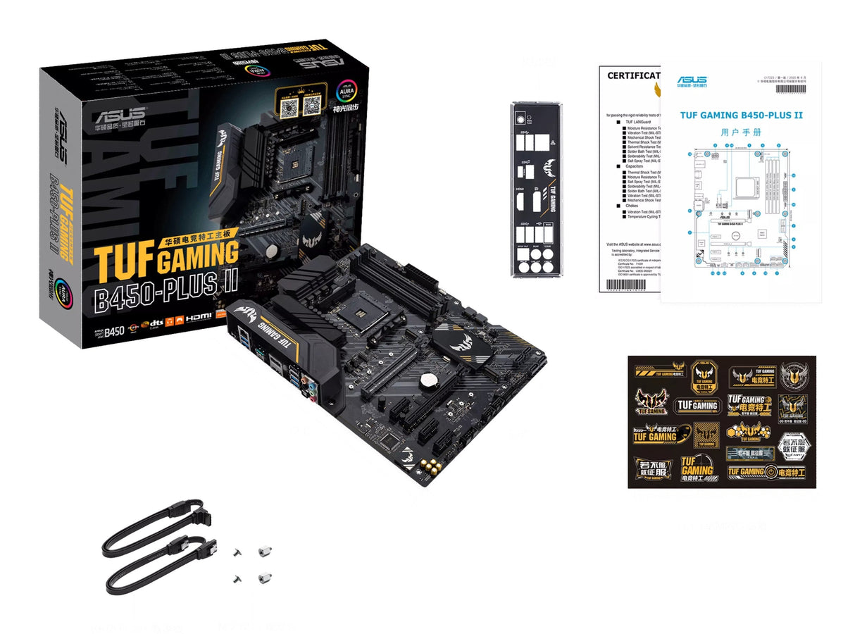 EAN 0192876957486 - ASUS TUF GAMING B450-PLUS II AMD B450 Zócalo AM4 ATX imagen 9