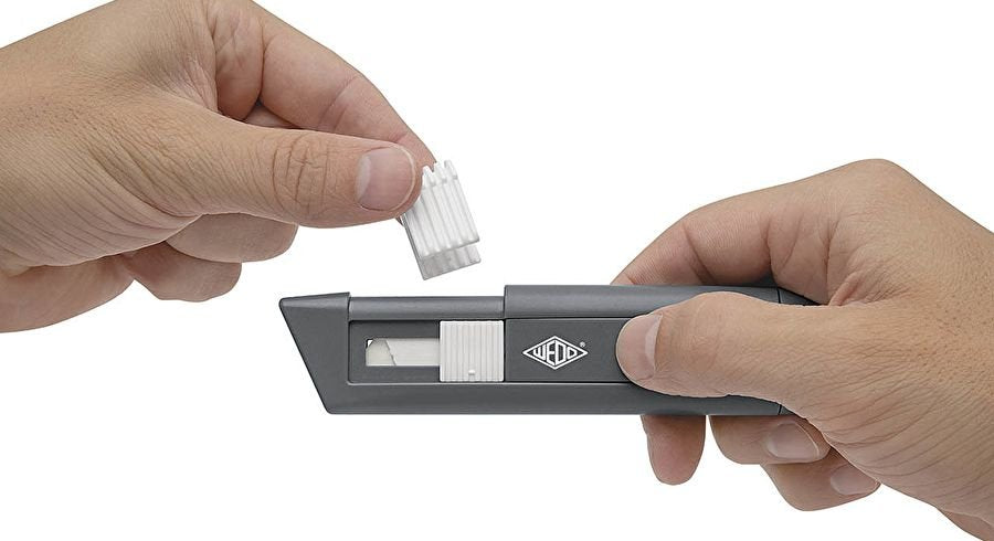 EAN 4003801863214 - Wedo CERA-Safeline Antracita, Blanco Cúter de cuchillas intercambiables imagen 2