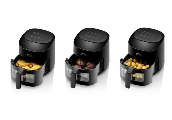 Freidora De Aire Eta Vista Digi Eta116890000 Caliente, 8 Programas, 4,3 L, Negra