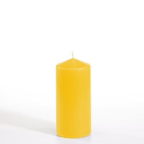 Candle Papstar Kerze 13 Cm Goldgelb