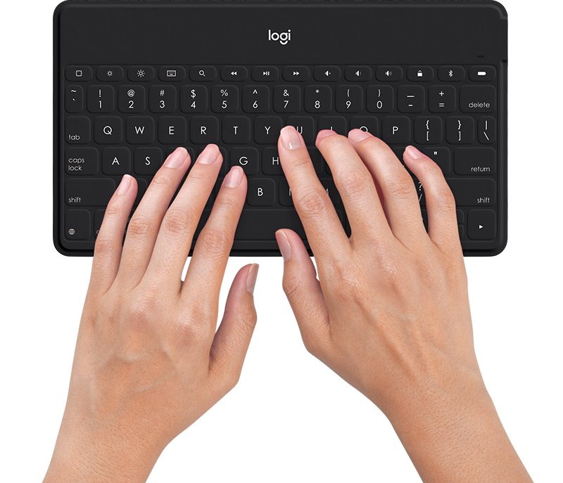 Logicool Keys-To-Go Teclado Bluetooth Azerty Flamenco Negro