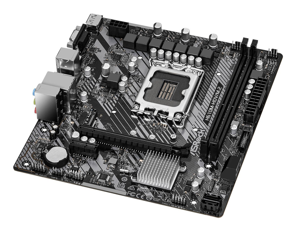 EAN 4710483939860 - Asrock H610M-HDV/M.2 R2.0 Intel H610 LGA 1700 micro ATX imagen 3