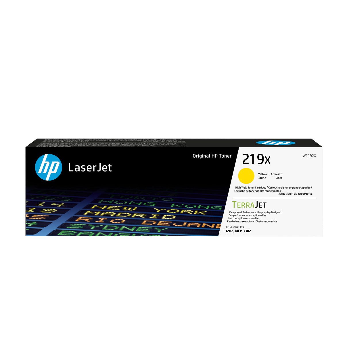 EAN 0195161016318 - HP 219X Ylw LaserJet Toner Cartridge cartucho de tóner 1 pieza(s) imagen 1