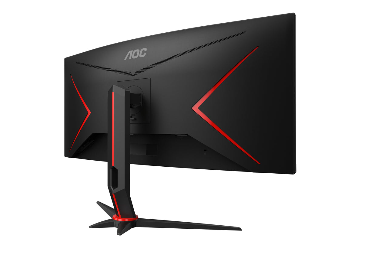 EAN 4038986111331 - AOC G2 CU34G2XP pantalla para PC 86,4 cm (34") 3440 x 1440 Pixeles UltraWide Quad HD LED Negro, Rojo imagen 9