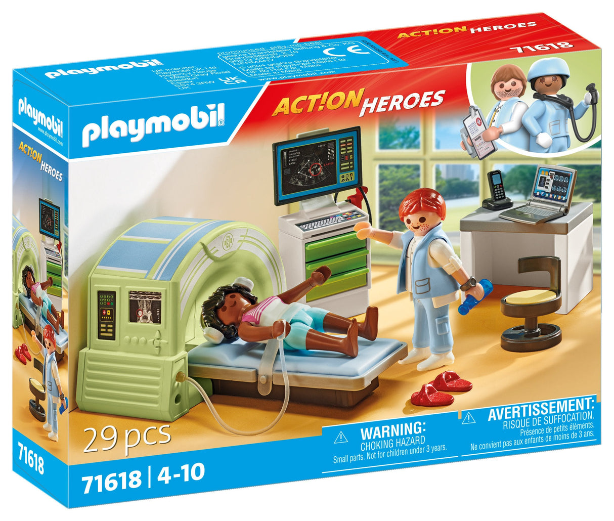 Playmobil Action Heroes: Resonancia Con Paciente