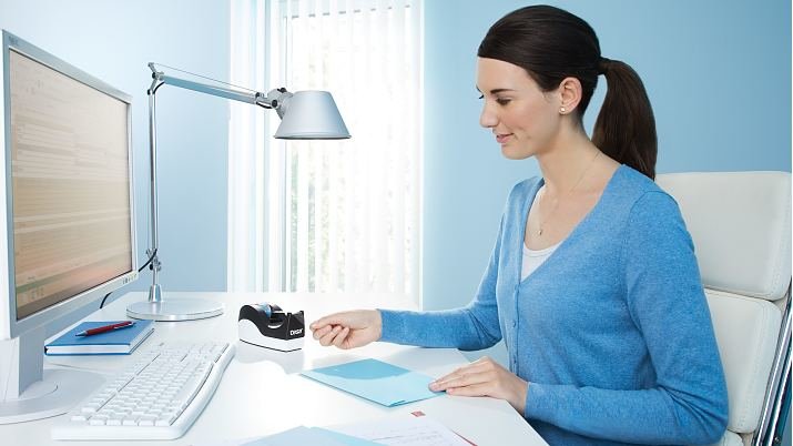 Tesa Easy Cut, Dispensador De Mesa Orca Incl. Tesafilm Transparente 10m : 19mm