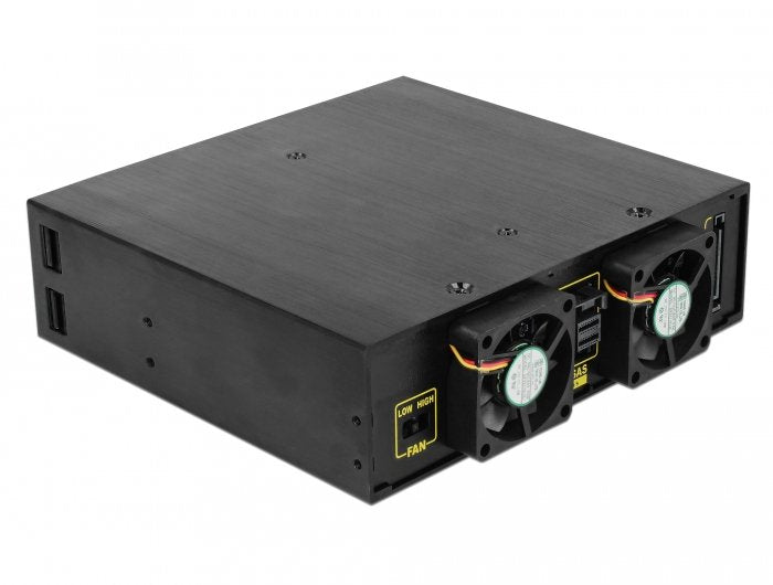 Delock 47233 Rack Móvil De 5.25" Para 4 X 2.5? Sata / Sas Hdd / Ssd 12 Gb/S