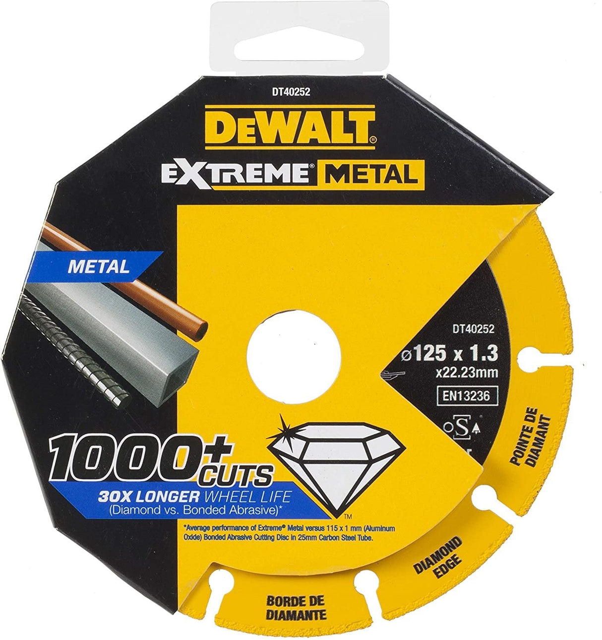 Dewalt Disco De Corte De Diamante Extreme Metal Dt40252 Dt40252-Qz