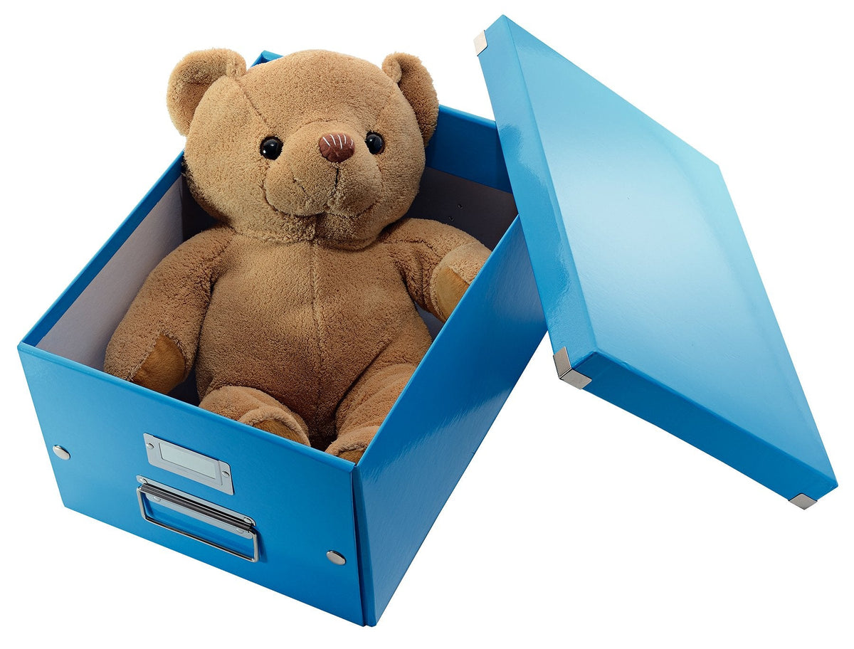 Leitz Caja De Almacenamiento Click & Store 16,7 L - 28,1 X 36,9 X 20,0 Cm Azul