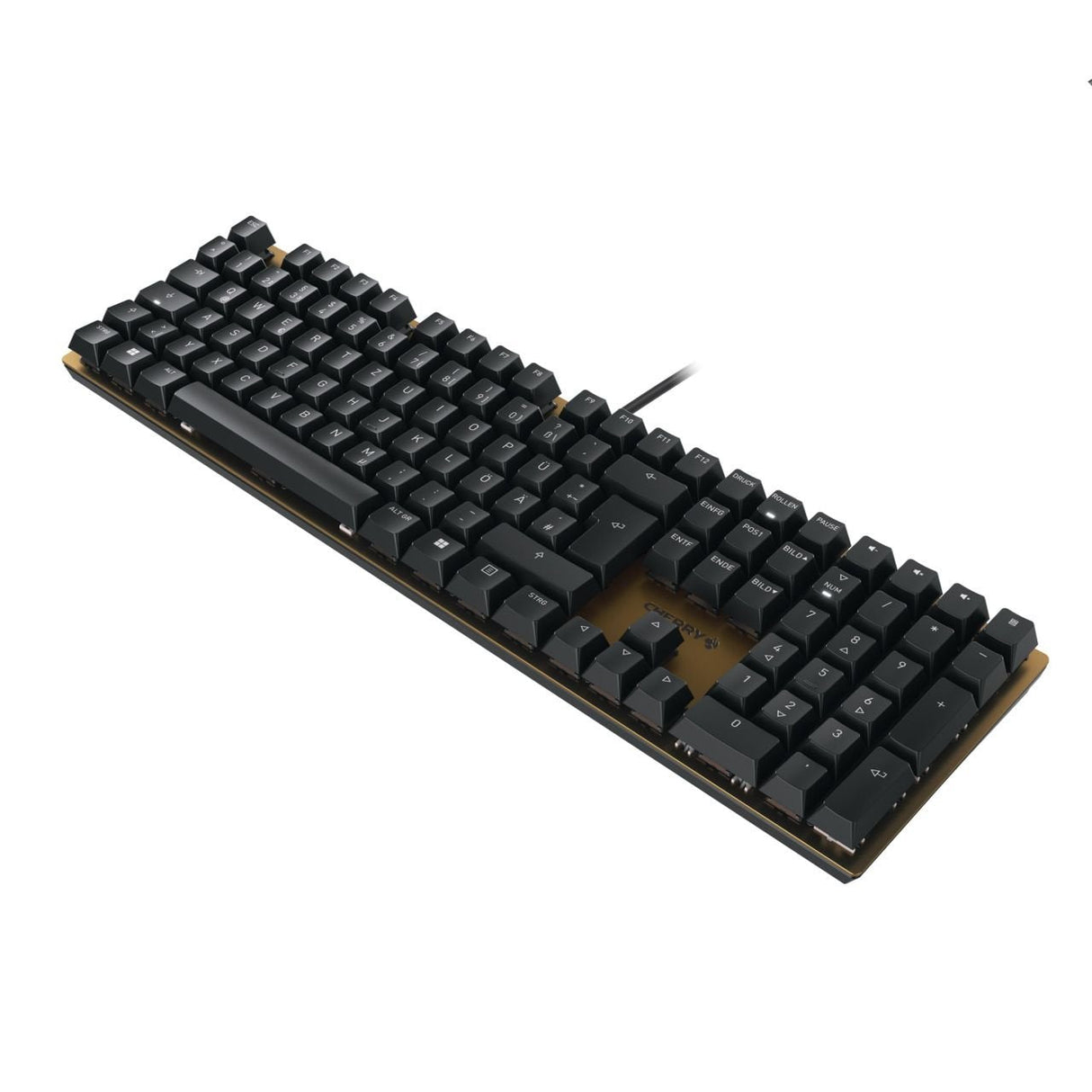 Cherry Kc 200 Mx Teclado Usb Qwerty Inglés Negro, Bronce