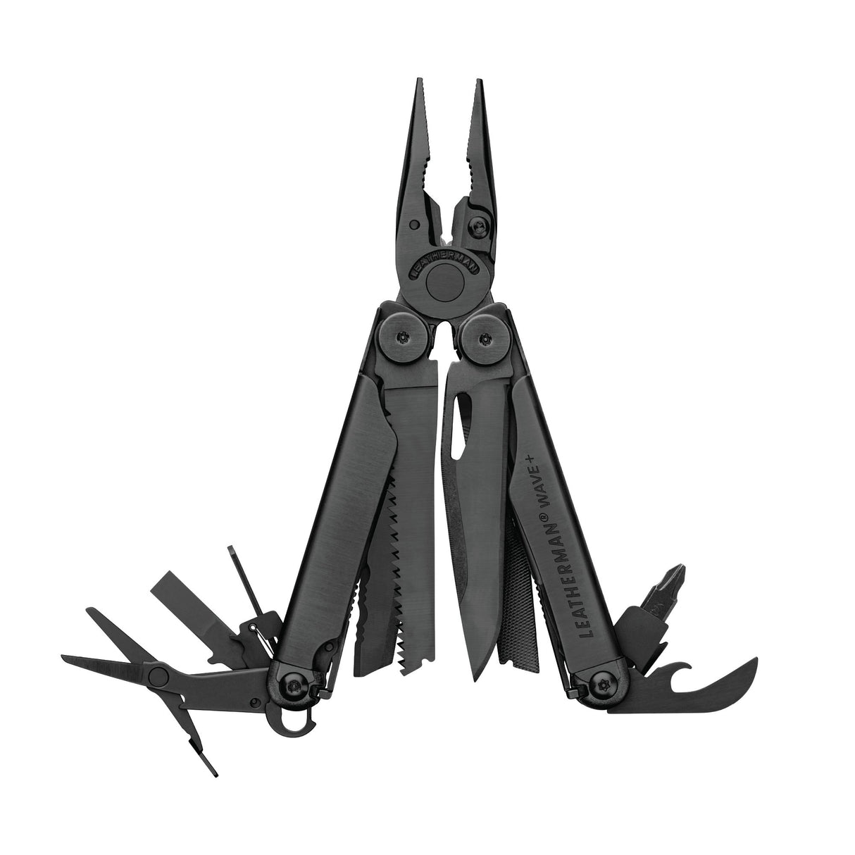 EAN 0037447000720 - Leatherman Wave+ alicate multiherramienta para bolsillo 18 herramientas Negro imagen 1