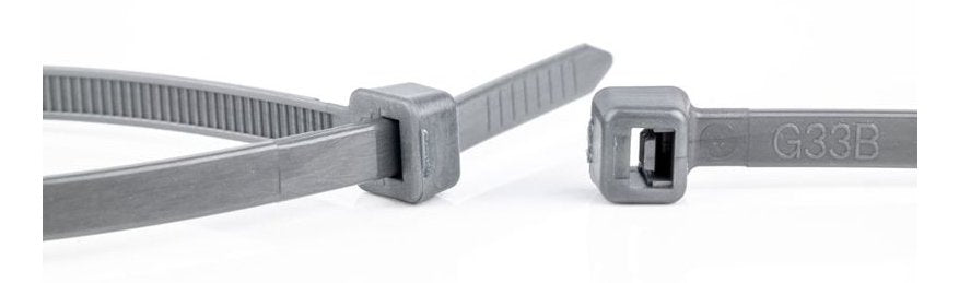 EAN 8717278572130 - WKK 11032871 presilla Brida reutilizable Plástico, Poliamida Gris 100 pieza(s) imagen 2