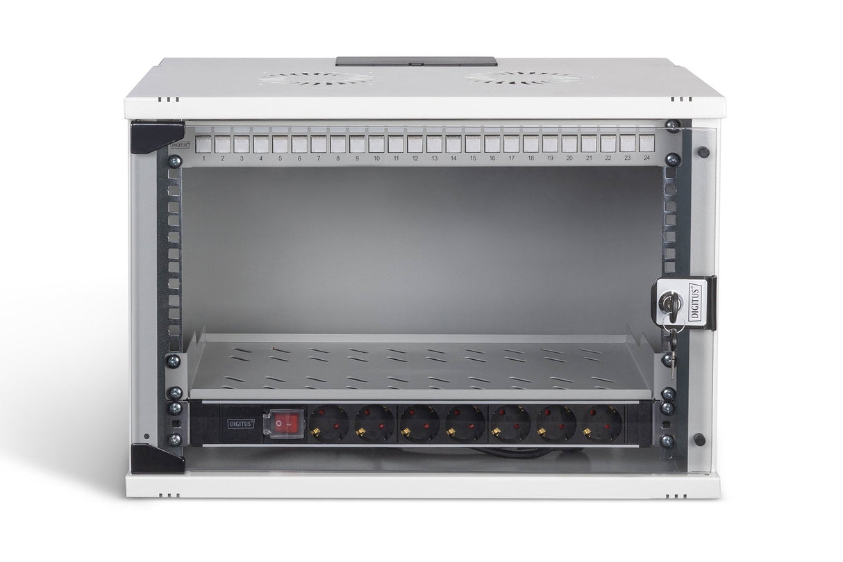 EAN 4016032499596 - Digitus DN-49202-SET armario rack Bastidor de pared Gris imagen 3