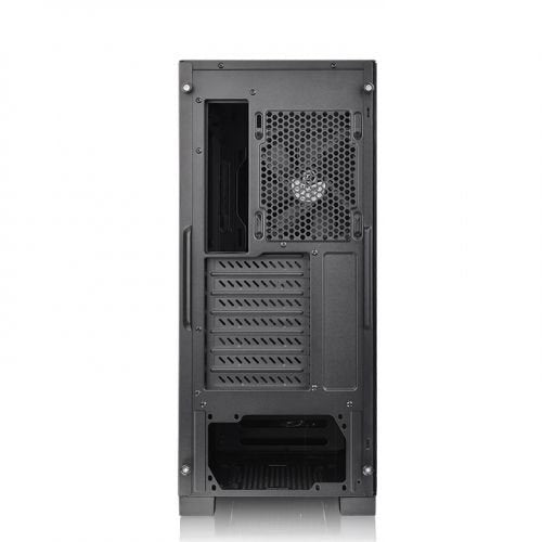 Caja Pc Thermaltake Torre Atx H330 Tg Negro Cristal Templado/1xvent 120mm Incluido Ca-1r8-00m1wn-00