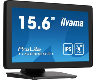 Iiyama Tft T1633msc 39.5cm Ips Touch 15.6'' 1920x1080 Dp Hdmi Usb