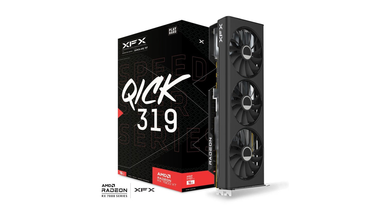 Xfx Rx 7800xt Qick319 Core Gaming 16gb Ddr6 3xdp/Hdmi 192 Retail