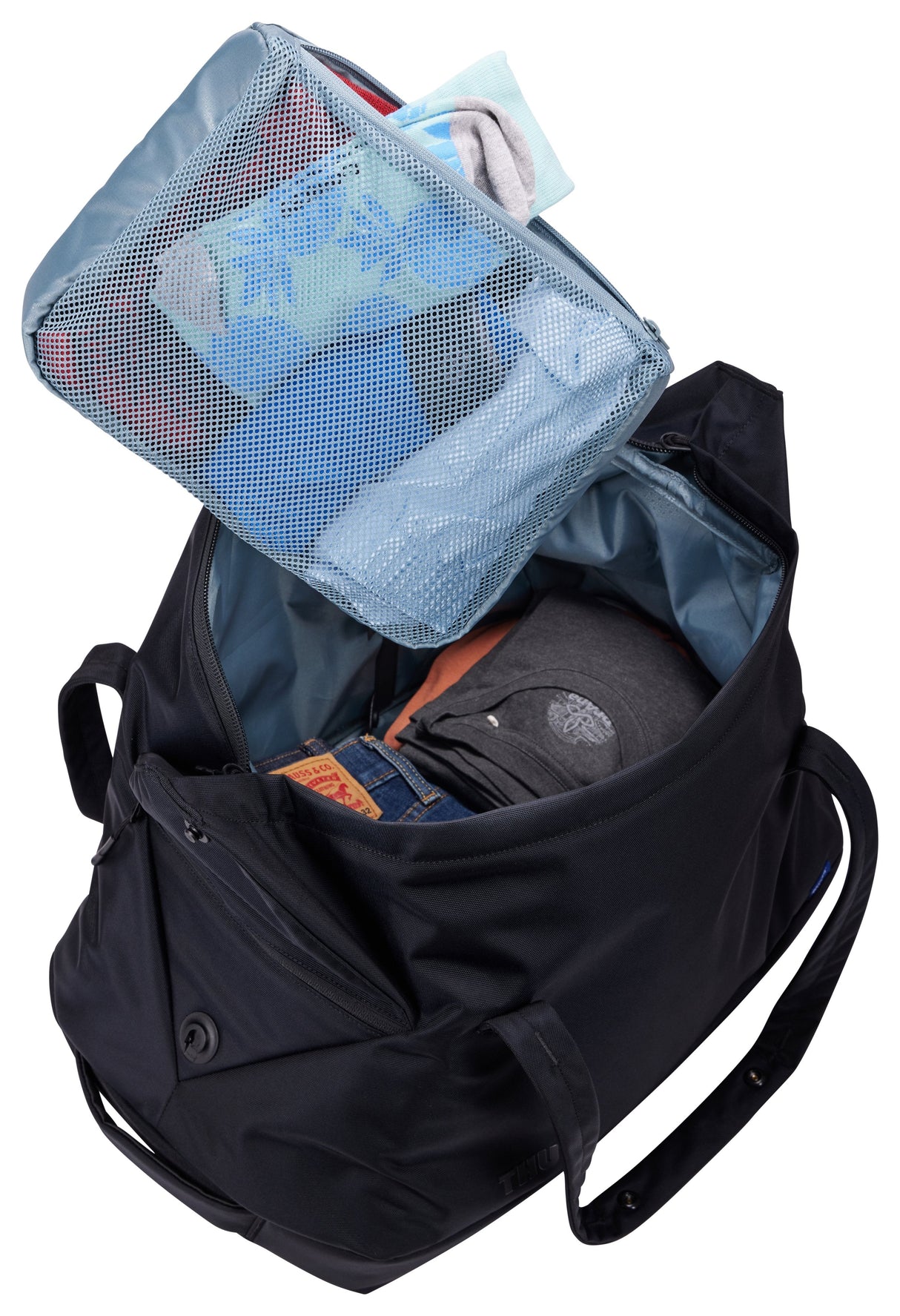 Bolsa De Viaje Thule Subterra 2 De 35 Litros, Color Negro