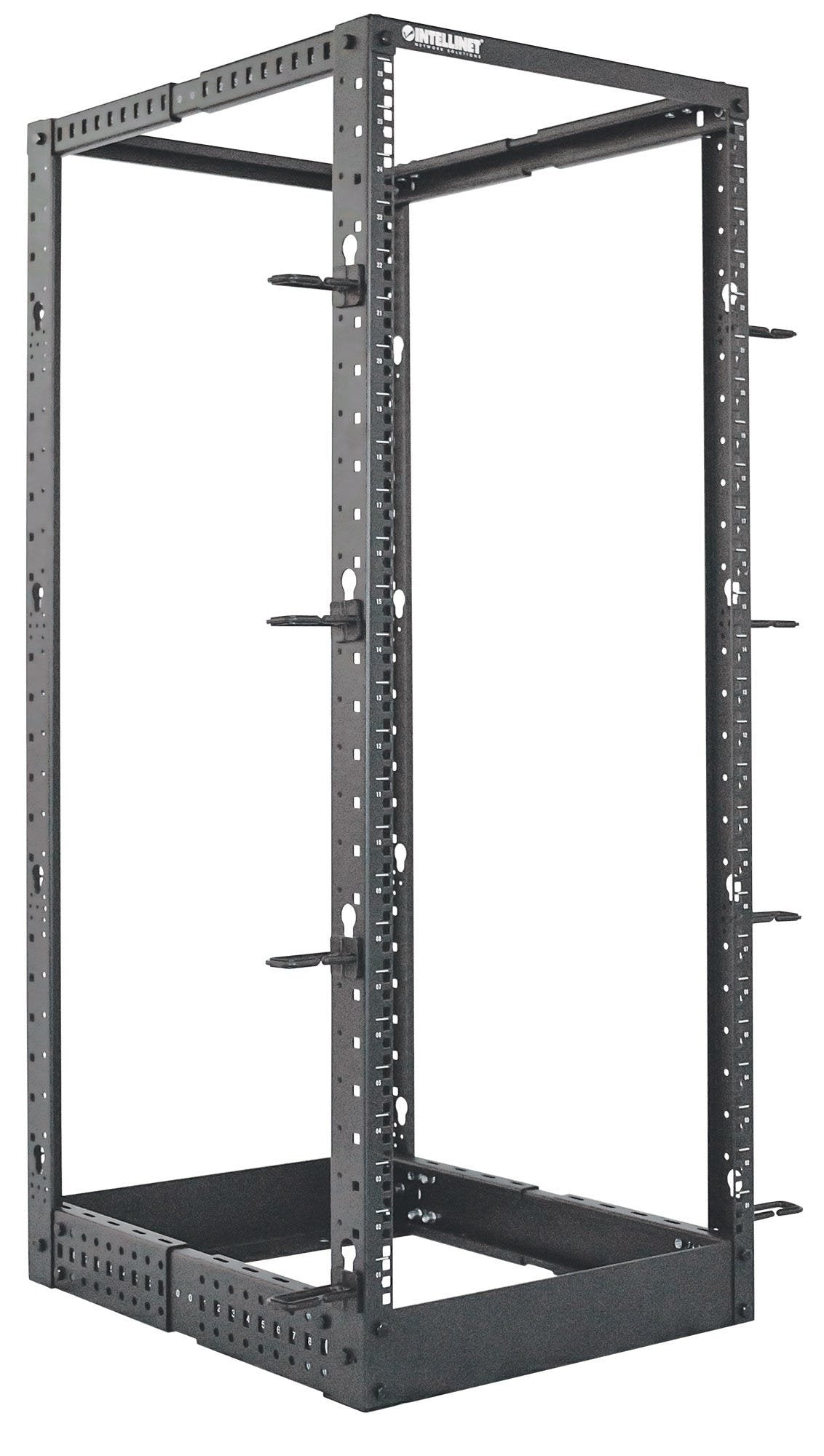 EAN 766623714419 - Intellinet 714419 armario rack 48U Rack o bastidor independiente Negro imagen 2