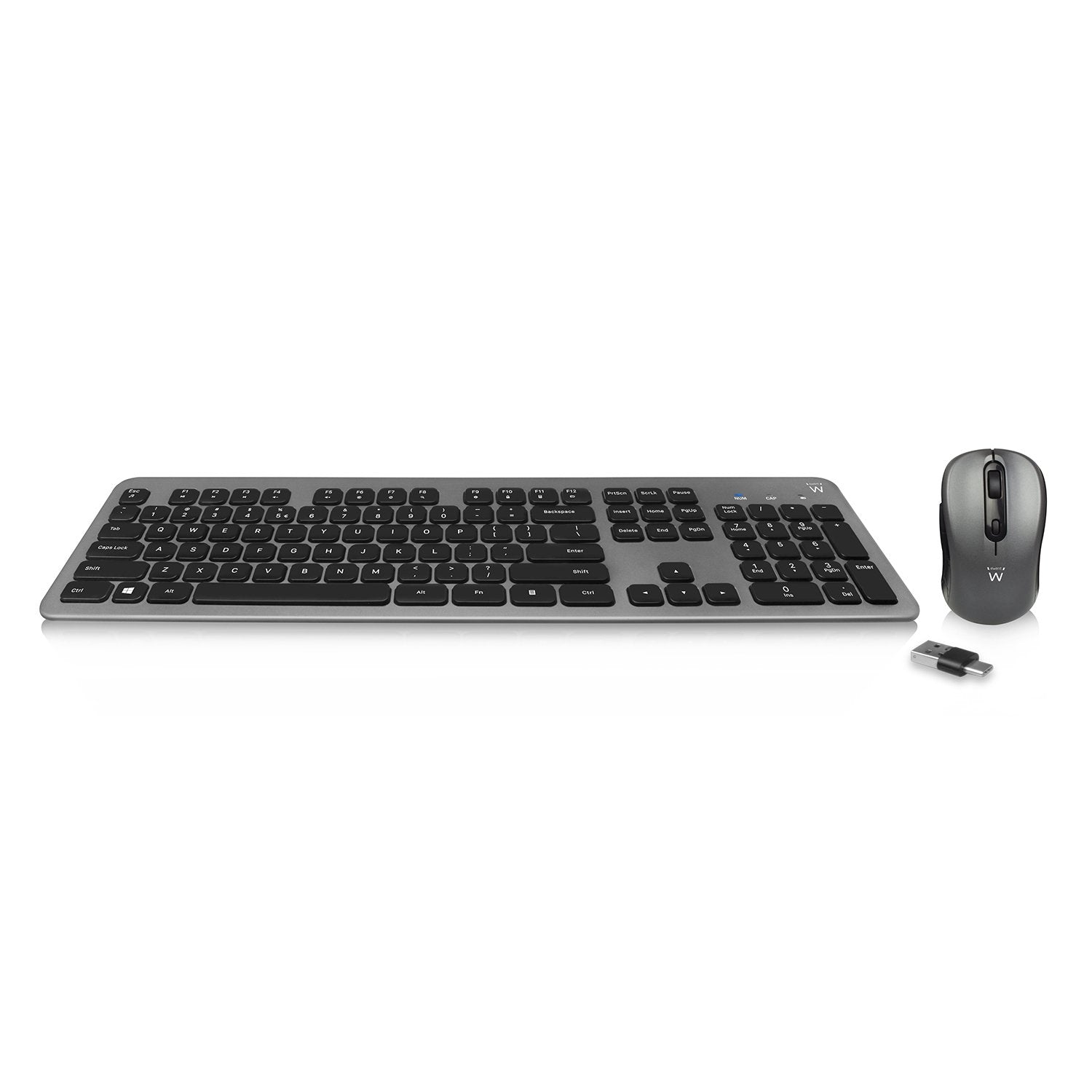 EAN 8052101431841 - Ewent EW3272 teclado Ratón incluido Universal RF inalámbrico QWERTY Español Negro imagen 1