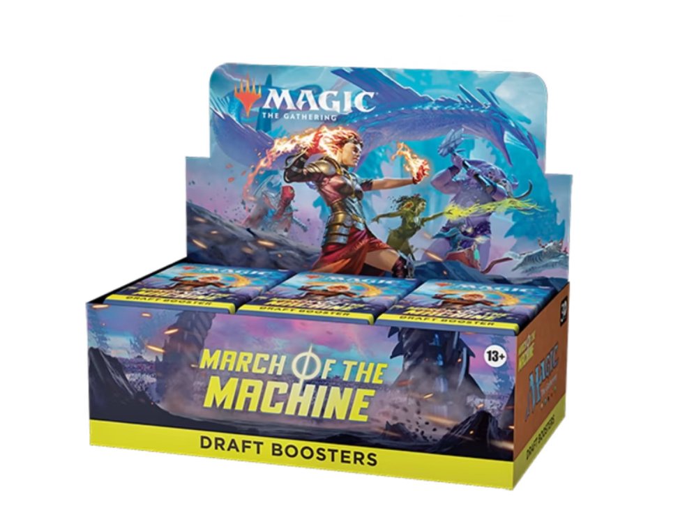 Caja De Cartas Wizards Of The Coast Magic The Gathering Draft Booster March Of The Machine 36 Unidades Inglés