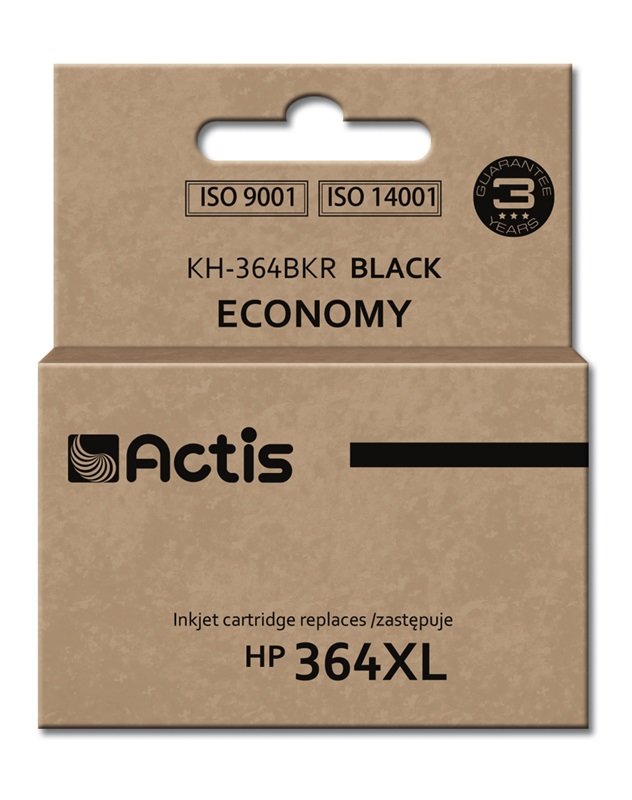 EAN 5901452157333 - Actis KH-364BKR cartucho de tinta 1 pieza(s) Compatible Rendimiento estándar Negro imagen 1
