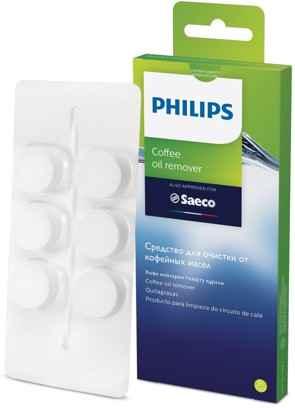 Philips Pastillas Desengrasantes Para Cafeteras Ca6704/10