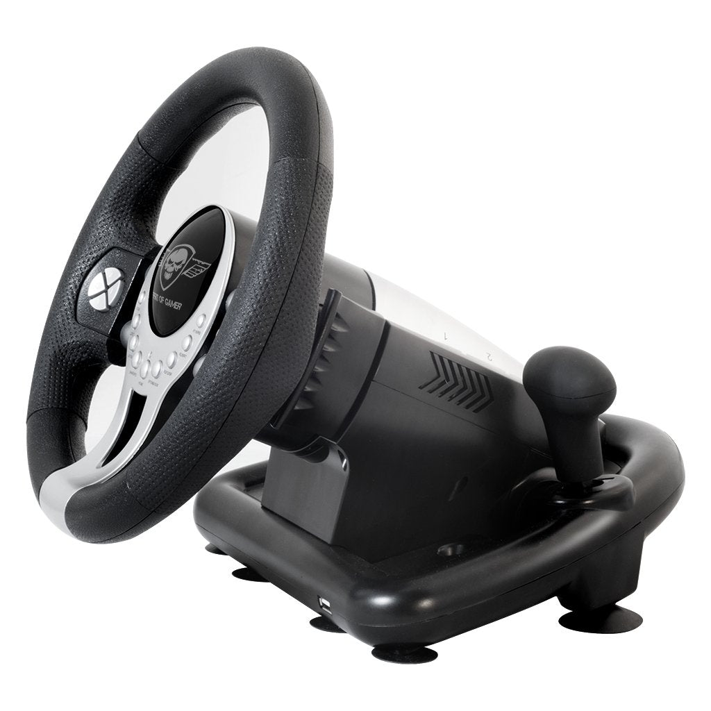 EAN 3700104431966 - Spirit of Gamer Race Wheel Pro 2 Negro, Plata USB Volante + Pedales Digital PC, PlayStation 4, Playstatio imagen 3