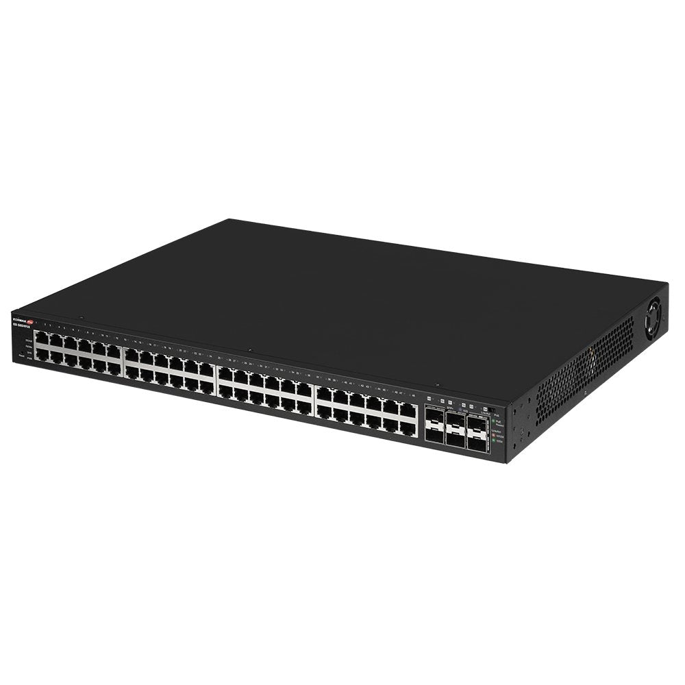 EAN 4717964704498 - Edimax GS-5654PLX switch Gestionado Gigabit Ethernet (10/100/1000) Energía sobre Ethernet (PoE) Negro imagen 2