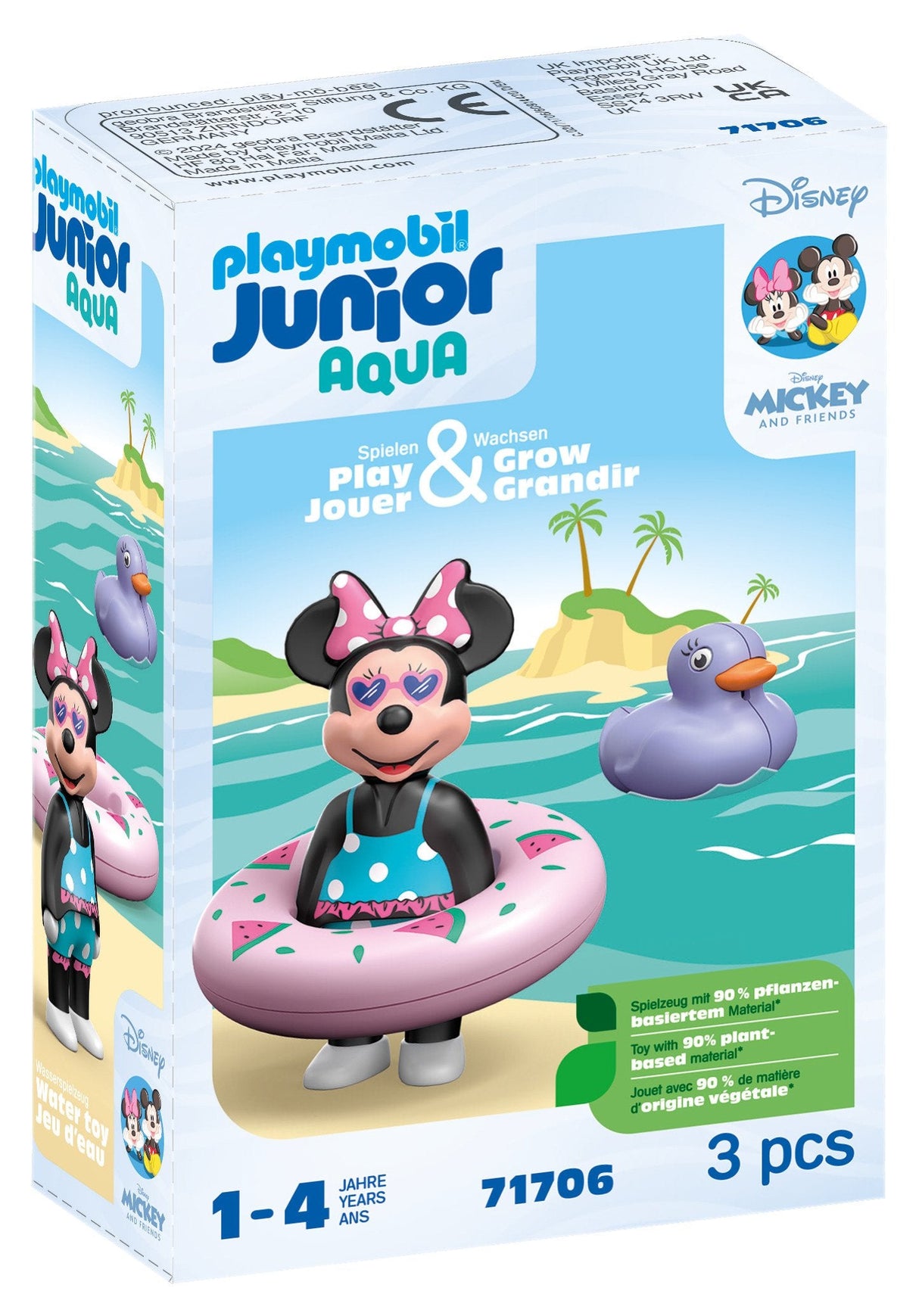 Playmobil 71706 Junior Aqua & Disney: Minnies Strandausflug, Figura 71706